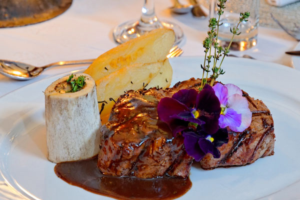 Have a gourmet steak at Wombles Steakhouse Restaurant